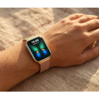 Smartwatch Gravity Różowe Złoto Pasek + Bransoleta GT44-2