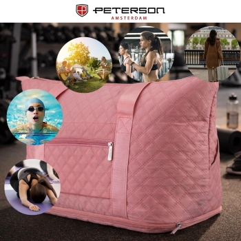 Torba na trening Peterson sportowa fitness podróżna treningowa na ramię