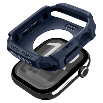 SPIGEN RUGGED ARMOR V2 APPLE WATCH 10 / 11 (42 MM) NAVY BLUE