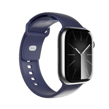 Pasek Puro Icon na Apple Watch 44/45/46/49mm - granatowy