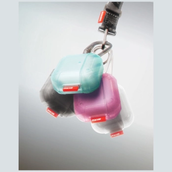Etui Skinarma Mecha CE do AirPods 4      smoke