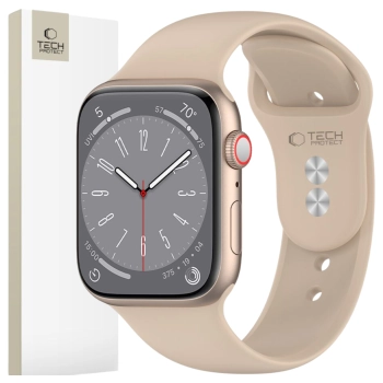 TECH-PROTECT SILICONE APPLE WATCH 6 / 7 / 8 / 9 / 10 / SE / ULTRA 1 / 2 (44 / 45 / 46 / 49 MM) WALNUT