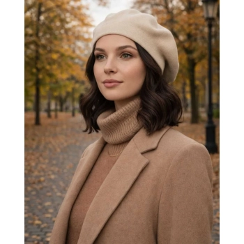 Elegancki beret damski Peterson do codziennego noszenia
