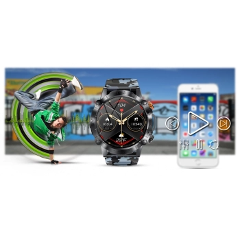 Smartwatch Gravity do codziennego noszenia i monitorowania