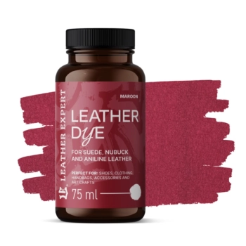Farba do zamszu i nubuku Maroon Leather Expert 75ml