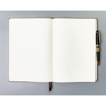 Peterson notes notatnik z gumką planer w kropki zeszyt organizer B5