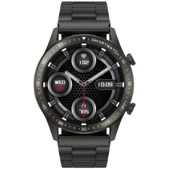Smartwatch Gravity Czarny Bransoleta i Pasek GT10-1