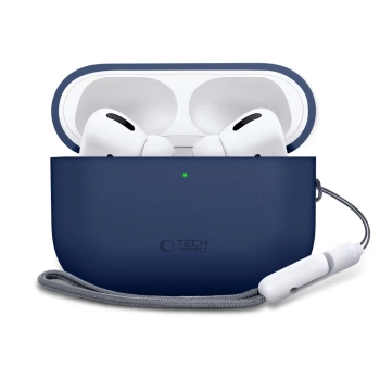 TECH-PROTECT SILICONE APPLE AIRPODS PRO 3 NAVY BLUE