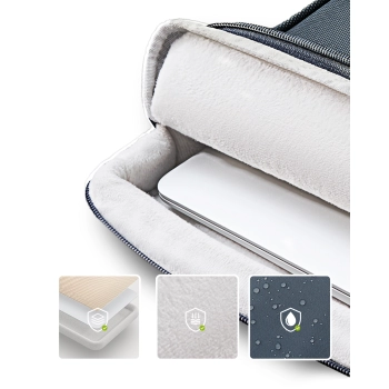 INNOSTYLE TORBA NA LAPTOPA 15 6 16 WODOODPORNA ETUI CASE OMNIPROTECT SZARA