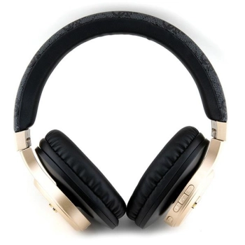 Guess słuchawki nauszne BluetoothGUBH604GEMK czarny/black 4G Script