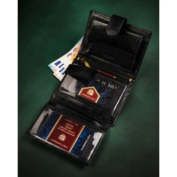 Portfel męski skórzany PTN N104L-VT BLACK