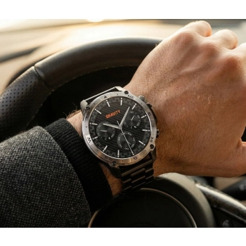 Smartwatch Gravity Czarny Pasek + Bransoleta GT46-4