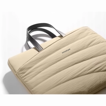 INNOSTYLE DAMSKA TORBA NA LAPTOPA 13 14 WODOODPORNA CARRYLITE SLIM BEŻOWA