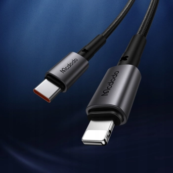MCDODO KABEL USB-C LIGHTNING SZYBKIEGO ŁADOWANIA 36W 1M DO IPHONE 12 13 14