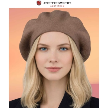 Elegancki beret damski Peterson do codziennego noszenia