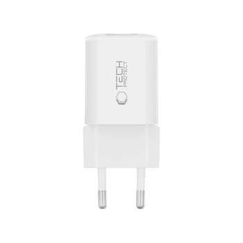Ładowarka sieciowa Tech-Protect NCM33W 2-porty PD33W/QC3.0 - biała