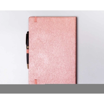 Notes planer notatnik B5 z gumką w kropki zeszyt organizer Peterson