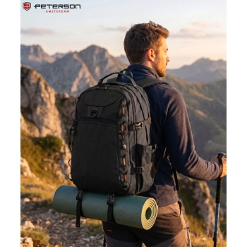 Plecak turystyczny Peterson sportowy pojemny ergonomiczny na laptopa
