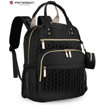Plecak dla mamy do wózka Peterson mommy bag torba wielofunkcyjny