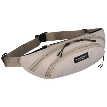 Saszetka nerka Peterson crossbody biodrowa na ramię skórzana