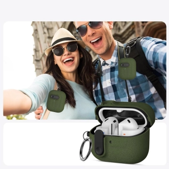 TECH-PROTECT SLIM HOOK SAMSUNG GALAXY BUDS 3 / 3 FE / 3 PRO OLIVE GREEN