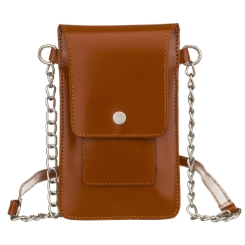 Torebka damska na telefon saszetka miejska crossbody na ramię długi pasek