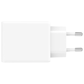 Ładowarka sieciowa 4smarts PDPlug Slim   Dual 65W GaN 2xUSB-C biały