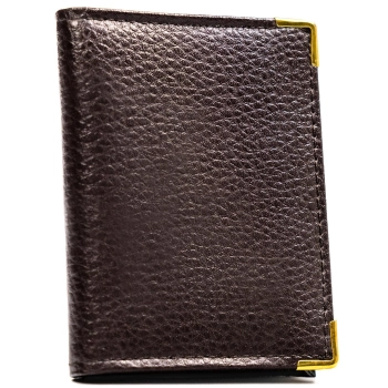Etui na karty skórzane 302-BL-BROWN