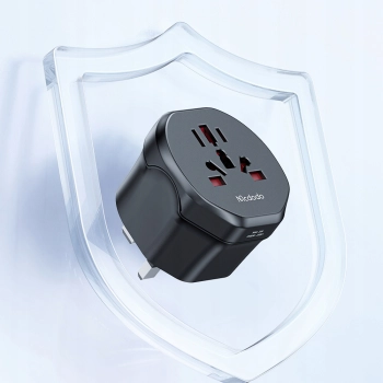 MCDODO ADAPTER PODRÓŻNY PRZEJŚCIÓWKA ANGIELSKA WTYCZKA UK DO USA EU US UK