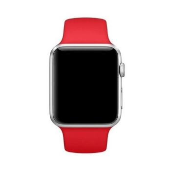 Mercury pasek Silicon Apple Watch 38/40/41 mm czerwony/red