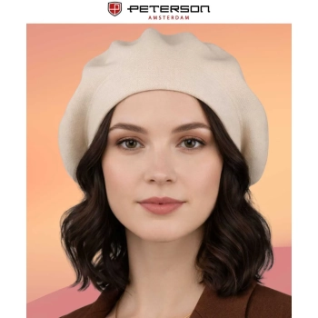 Elegancki beret damski Peterson do codziennego noszenia