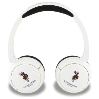 US Polo słuchawki nauszne Bluetooth      USHPV6PUNH biały/white DH Color Logo