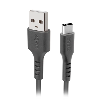 Kabel SBS TECABLETC220K USB-A - USB-C 2 m - czarny