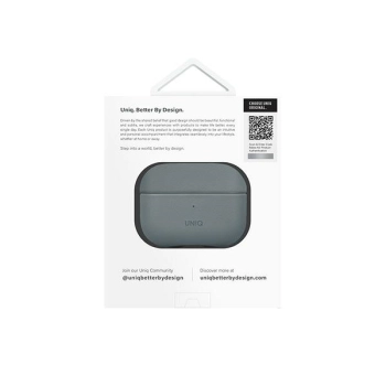 UNIQ etui Lyden DS AirPods Pro 2 gen(2022/2023) niebiesko-czarny/washed blue-black