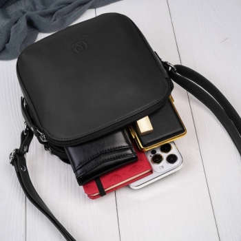 Mała skórzana torebka damska crossbody na ramię letnia Paolo