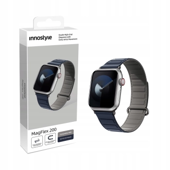 INNOSTYLE PASEK DO APPLE WATCH ULTRA 42 44 45 49 MM WODOODPORNY MAGNETYCZNY