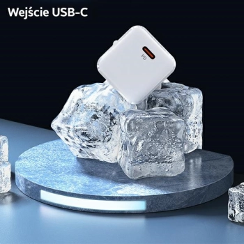 USAMS Ład. siec. 1xUSB-C T45 mini 30W(only head) PD3.0 Fast Charging czarny/black CC148TC01 (US-CC148)