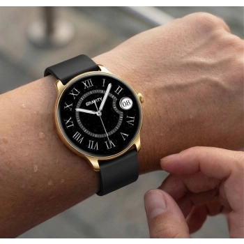 Smartwatch Gravity Złoty Pasek + Bransoleta GT31-2