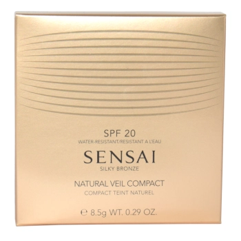 Sensai Silky Bronze Natural Veil Compact Sc02 Natural Spf 20 8,5g
