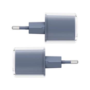 Ładowarka Acefast A53 PD 30W GaN USB-C z wyświetlaczem - szara