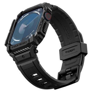 SPIGEN RUGGED ARMOR PRO APPLE WATCH 10 (42 MM) MATTE BLACK