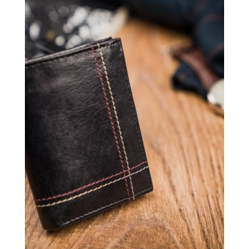 Portfel męski skórzany N20191-VTK-D BLACK