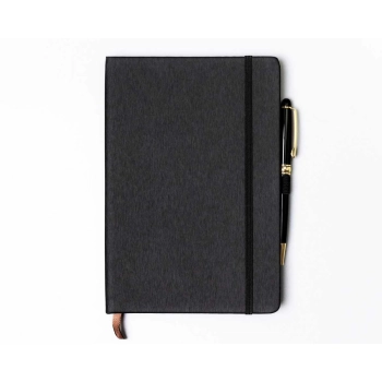 Notes organizer notatnik planer z gumką A5 Peterson w linie elegancki