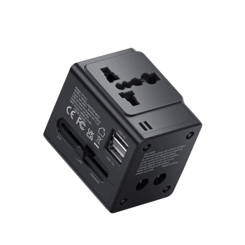 MCDODO ŁADOWARKA USB ADAPTER PRZEJŚCIÓWKA ANGIELSKA WTYCZKA USA UK EU US
