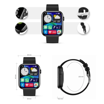 Smartwatch Damski Gravity GT3-3 do Codziennego Noszenia