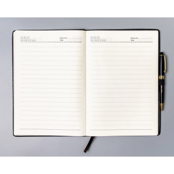 Notes notatnik planer organizer z gumką Peterson B5 elegancki w linie