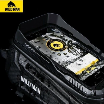 WILDMAN Etui/uchwyt rowerowy XT5sakwa na ramę czarna/black