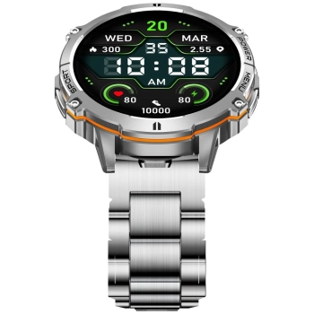 Smartwatch Gravity Grafitowy Pasek + Bransoleta GT42-3