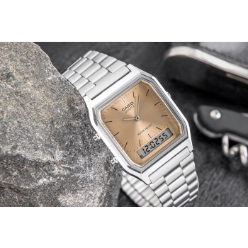 Zegarek Damski CASIO AQ-230A-4AMQYDF + BOX
