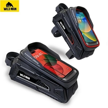 WILDMAN Etui/uchwyt rowerowy M M30 1L    sakwa na ramę czarna/black